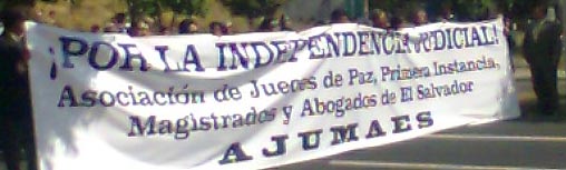 Los jueces toman la calle